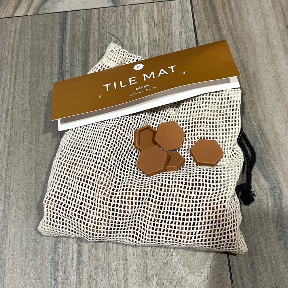 Letterfolk tile mat tiles acorn